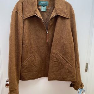 Brown tweed jacket